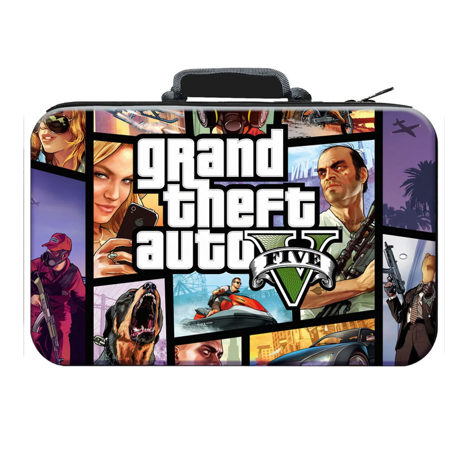 کیف حمل پلی‌استیشن ۵ فت تولید ایران طرح GTA