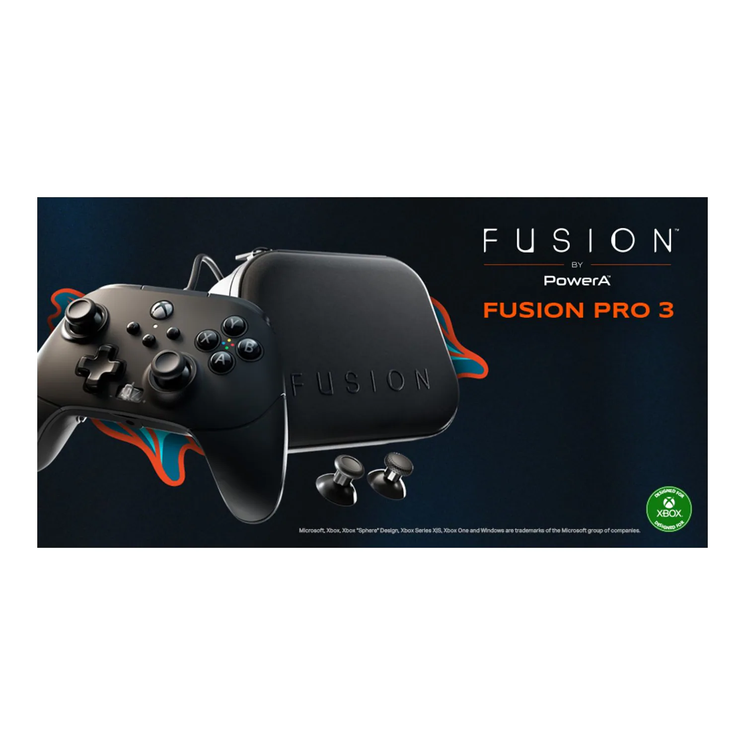 دسته بازی PowerA مدل FUSION Pro 3 Wired Controller for Xbox