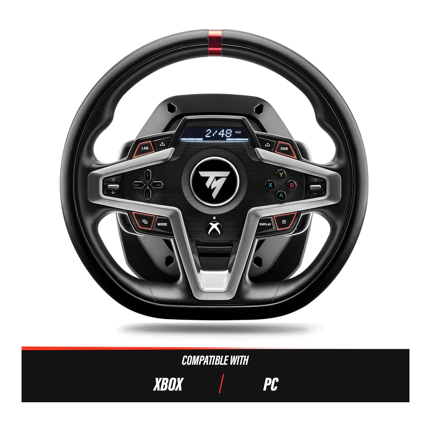 فرمان و پدال شبیه‌ساز رانندگی تراست‌مستر مدل T248 for Xbox and PC