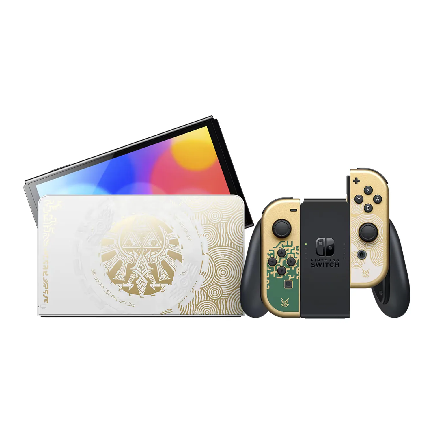 Nintendo Switch OLED ظرفیت ۶۴ گیگابایت نسخه Zelda Tears of the Kingdom
