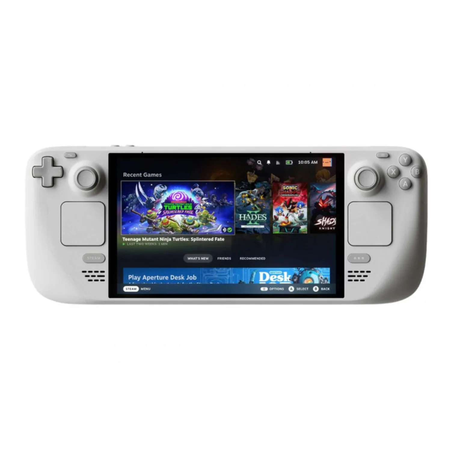 کنسول دستی Valve Steam Deck OLED ظرفیت ۱ ترابایت Limited Edition White